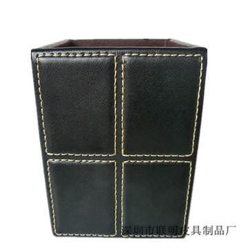 笔筒-厂家直销 特价高档皮革笔筒座 品质保证-笔筒尽在阿里巴巴-深圳市宝安区松岗.